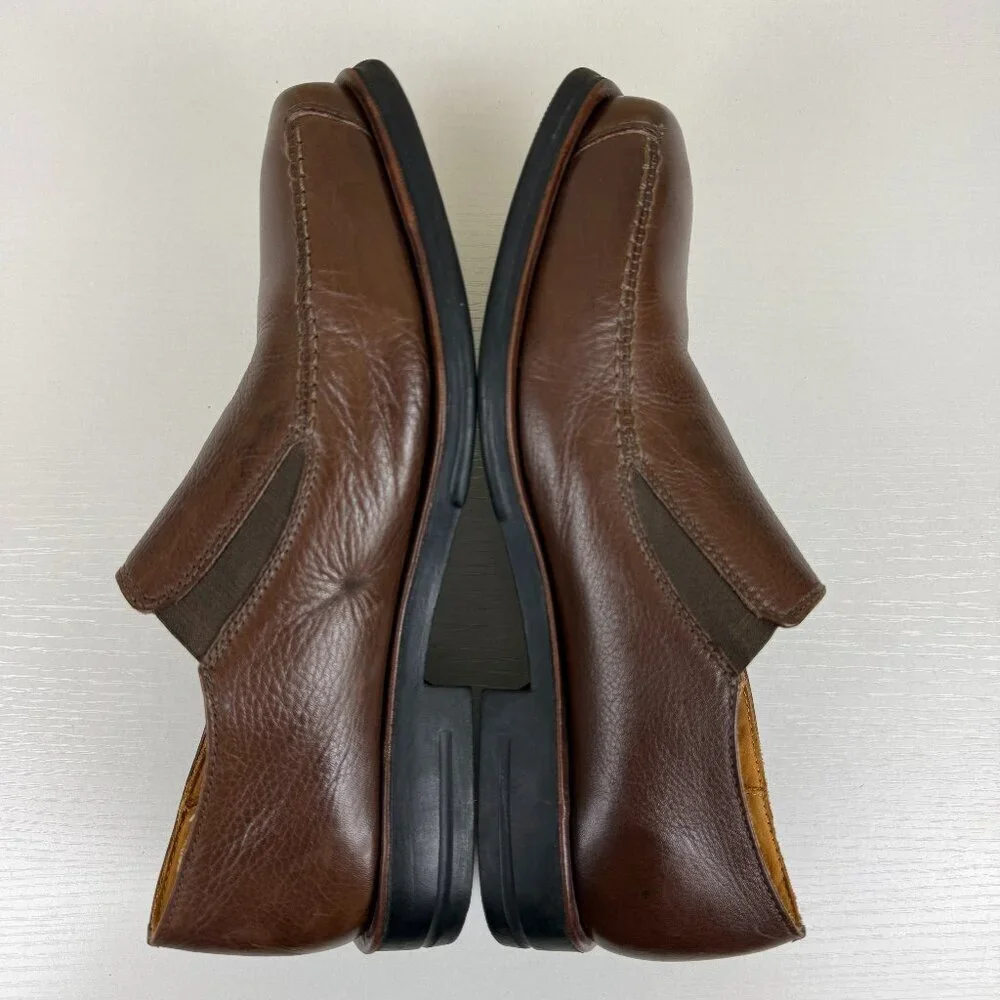 EUC Sandro Brown Leather Loafer - Picture 6 of 13